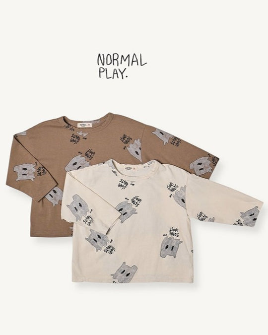[NORMALPLAY]GHOST-Tee.
