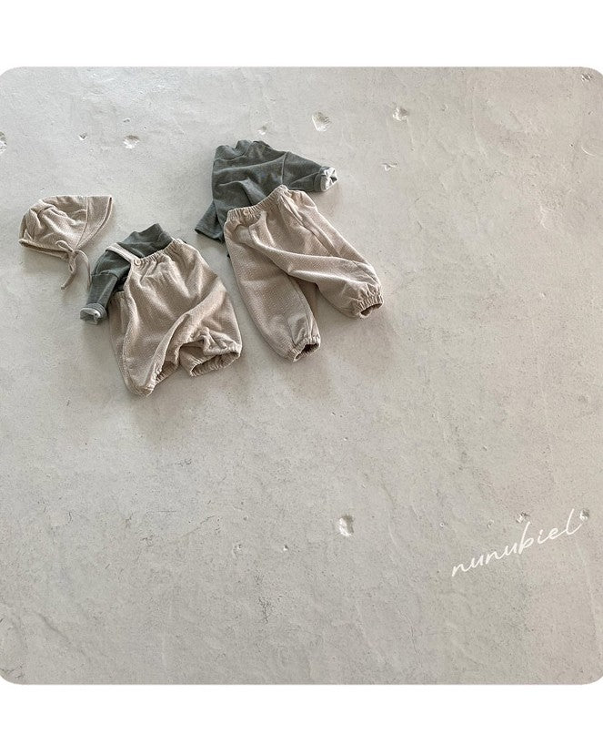 [nunu biel]bland裏起毛モックネック