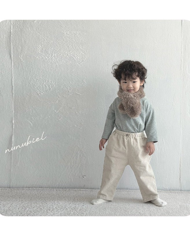 [nunu biel]bland裏起毛モックネック