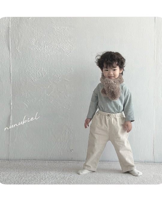 [nunu biel]bland裏起毛モックネック