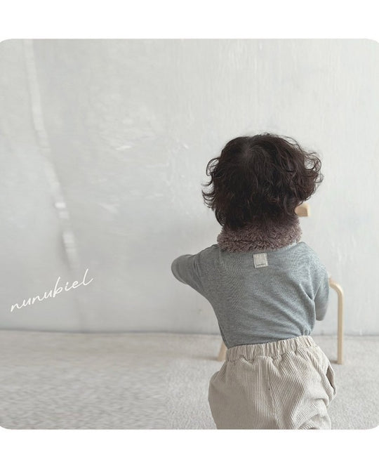 [nunu biel]bland裏起毛モックネック