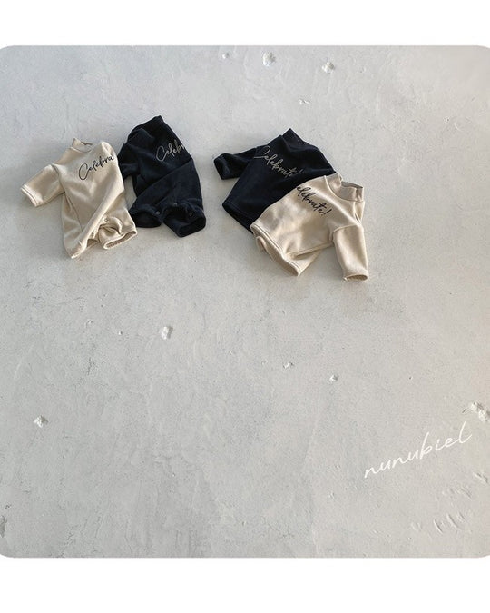 [nunu biel]plum裏起毛カットソー