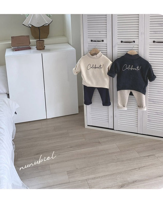 [nunu biel]plum裏起毛カットソー