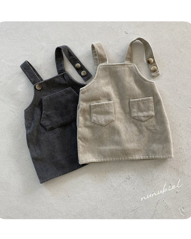 [nunu biel]corduroy dress