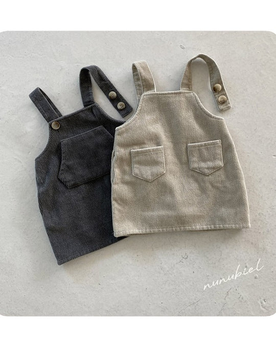 [nunu biel]corduroy dress