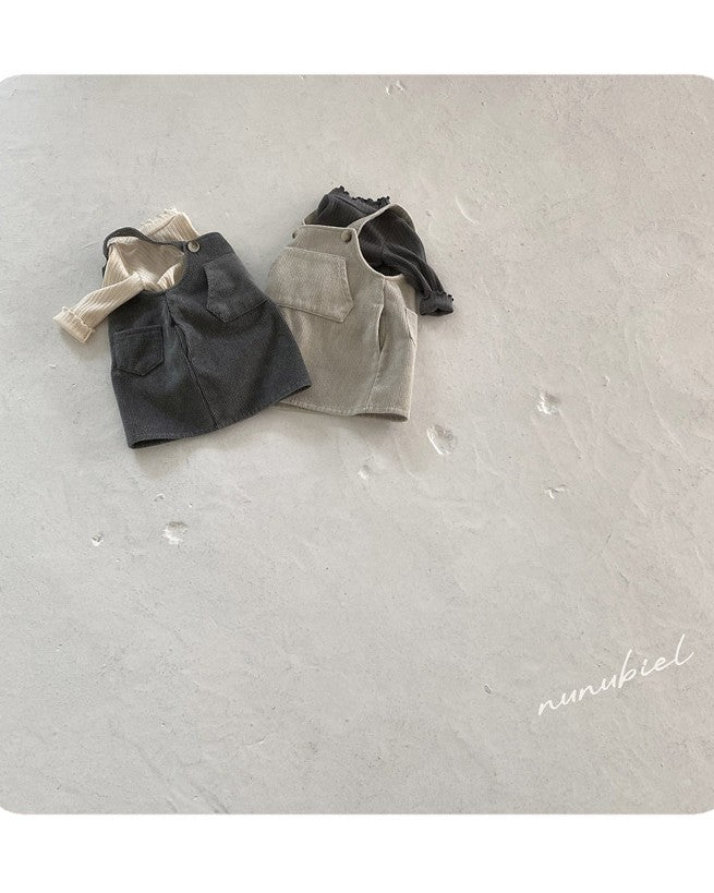 [nunu biel]corduroy dress