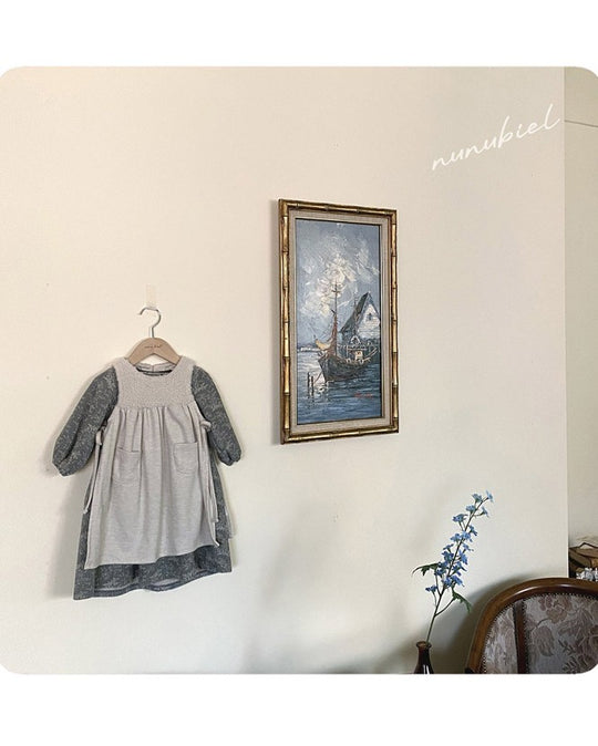 [nunu biel]boa dress