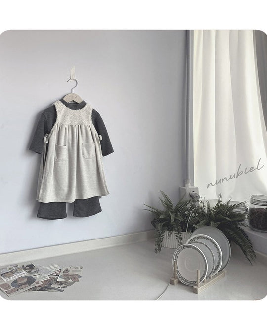 [nunu biel]boa dress