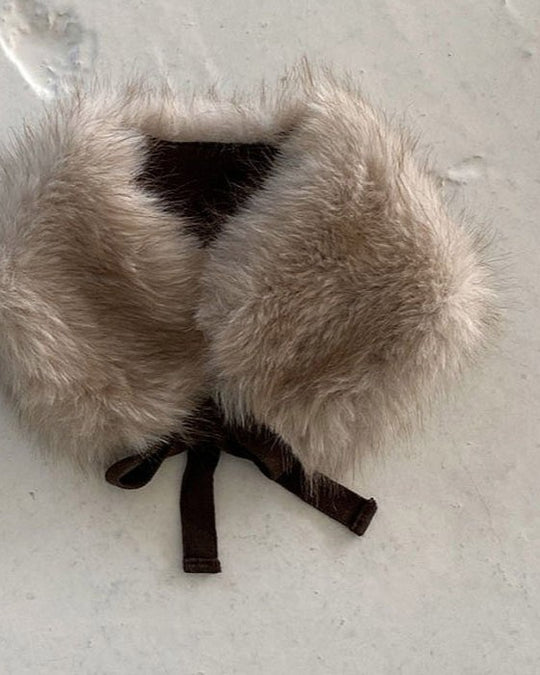 [nunu biel]fur collar