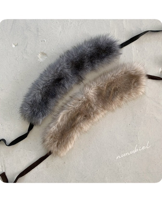 [nunu biel]fur collar