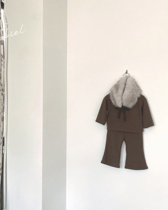 [nunu biel]fur collar