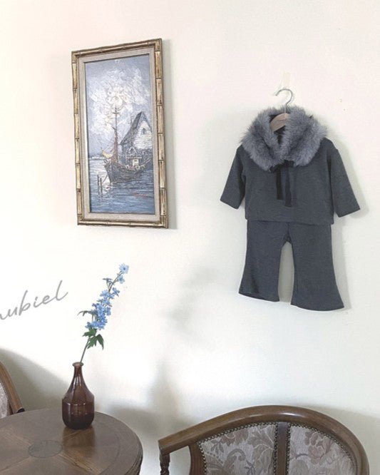 [nunu biel]fur collar