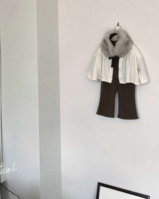 [nunu biel]fur collar