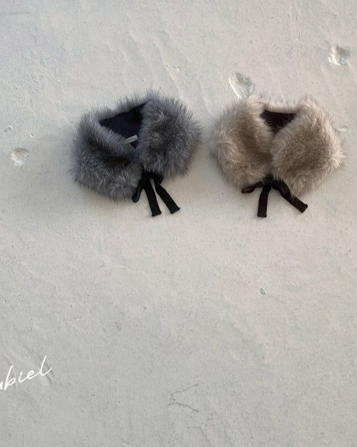 [nunu biel]fur collar
