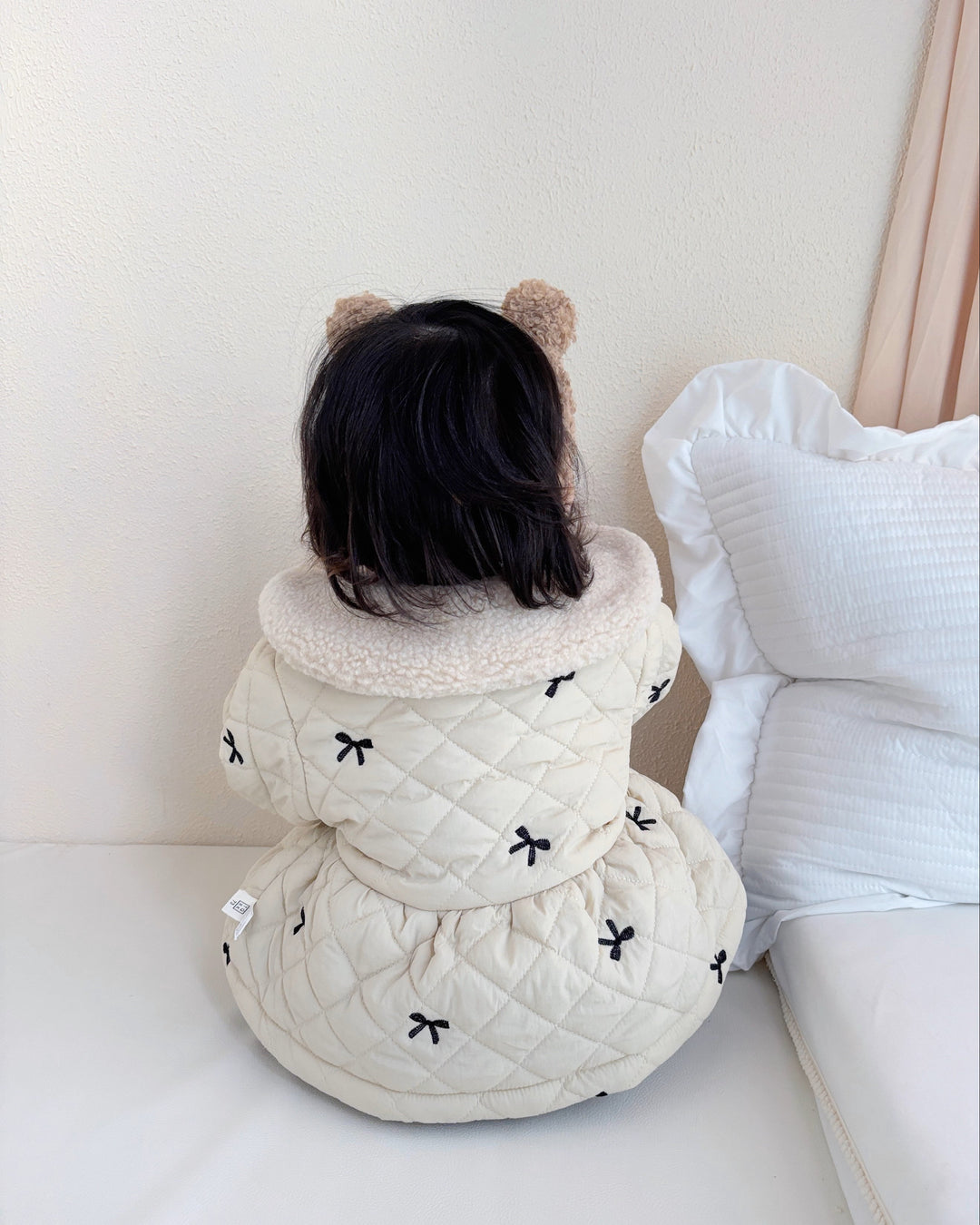 リボンキルティングジャケット