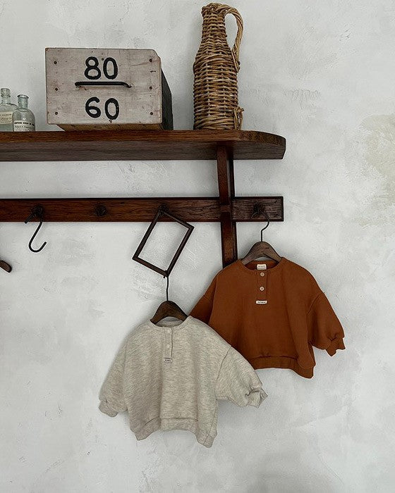 [OATMEAL]べべボタン起毛mtm