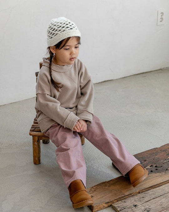 [OATMEAL]カットオフ起毛mtm