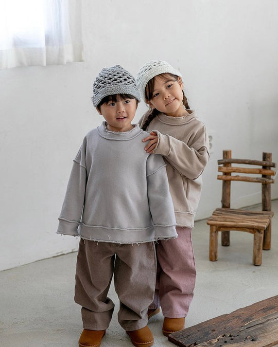 [OATMEAL]カットオフ起毛mtm