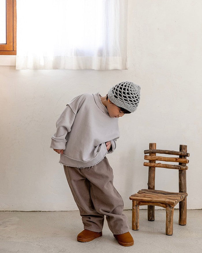 [OATMEAL]カットオフ起毛mtm