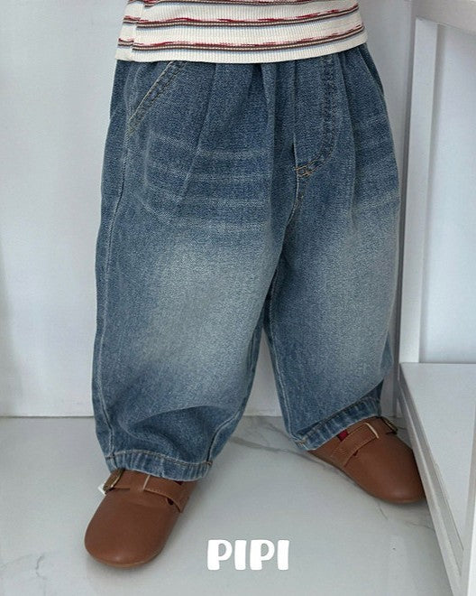 [PIPI]ベンディングデニムパンツ