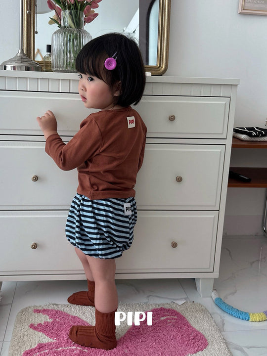 [PIPI]ストライプかぼちゃパンツ