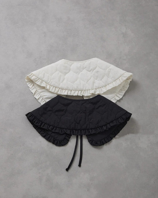 キルティングフリル付け衿riz