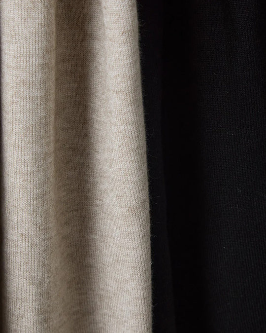 バイカラーフリルニットワンピースriz