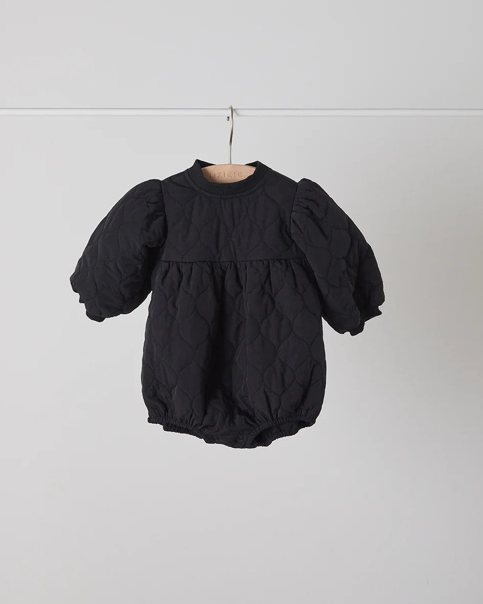 キルティングベビーロンパースriz