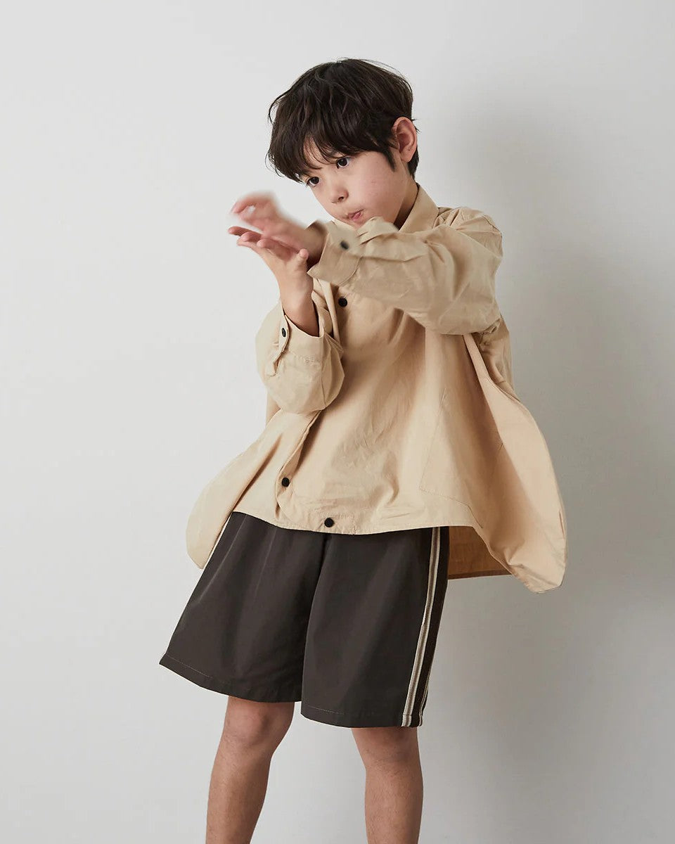 サイドライン撥水ハーフパンツ