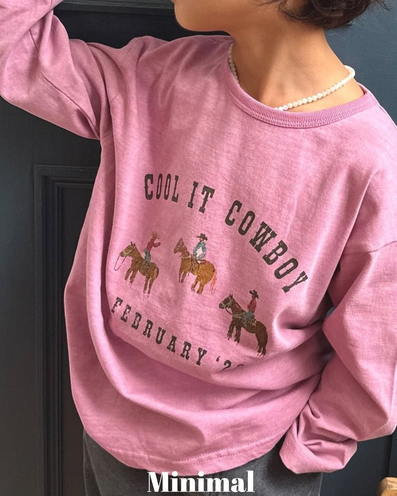 [MINIMAL]カウボーイTシャツ