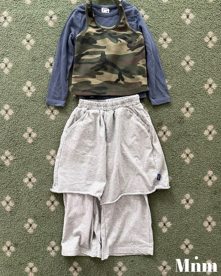 [MINIMAL]ソフトベーシックTシャツ