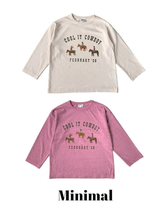 [MINIMAL]カウボーイTシャツ
