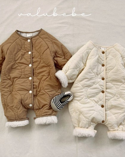 [valubebe]キルトダンブルスーツ