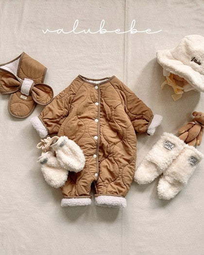 [valubebe]キルトダンブルスーツ