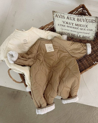 [valubebe]キルトダンブルスーツ