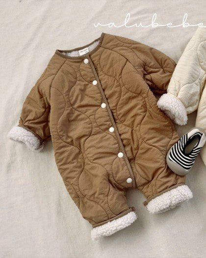 [valubebe]キルトダンブルスーツ