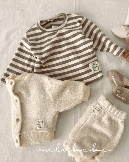 [valubebe]フェザーパイルカーディガン