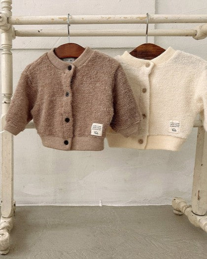 [valubebe]フェザーパイルカーディガン