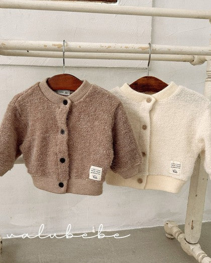 [valubebe]フェザーパイルカーディガン