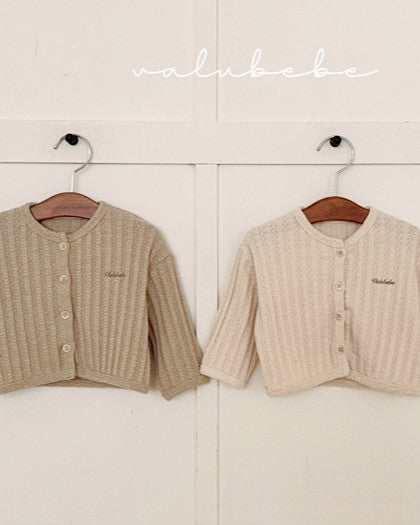 予約[valubebe]ミオニットカーディガン