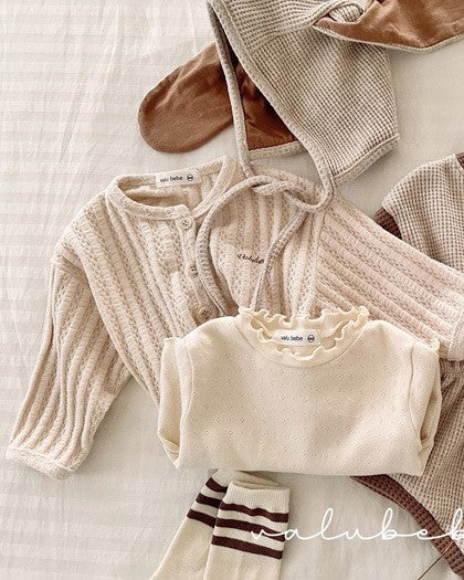 予約[valubebe]ミオニットカーディガン