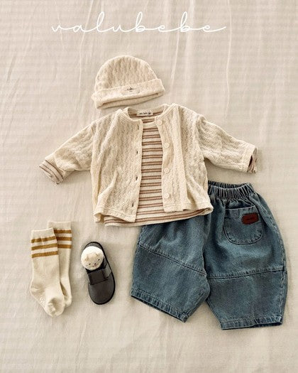 予約[valubebe]アレジャガードカーディガン