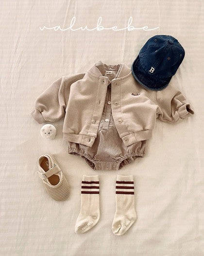 予約[valubebe]ベースボールジャケット