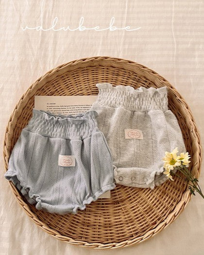 予約[valubebe]アイレットスモックブルマ