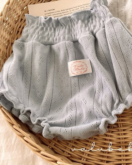 予約[valubebe]アイレットスモックブルマ