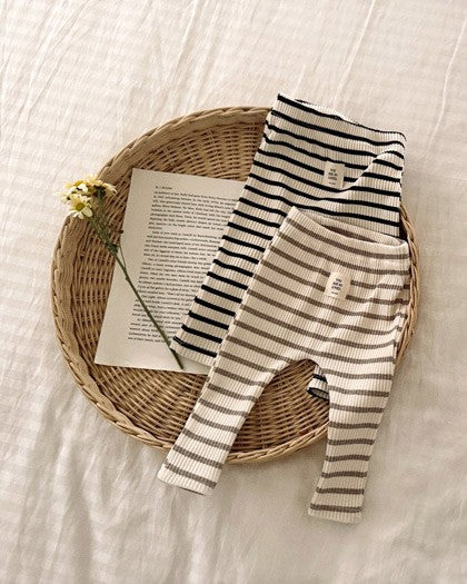 予約[valubebe]ストライプレギンス