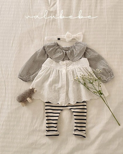 予約[valubebe]ストライプレギンス