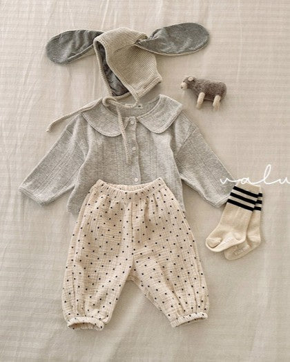 予約[valubebe]エンボスパンツ