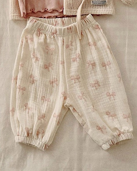 予約[valubebe]エンボスパンツ