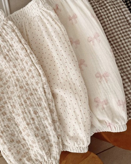 予約[valubebe]エンボスパンツ